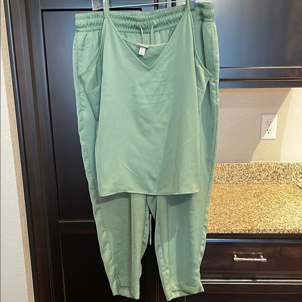 A New Day Sage Green Relaxed Set
